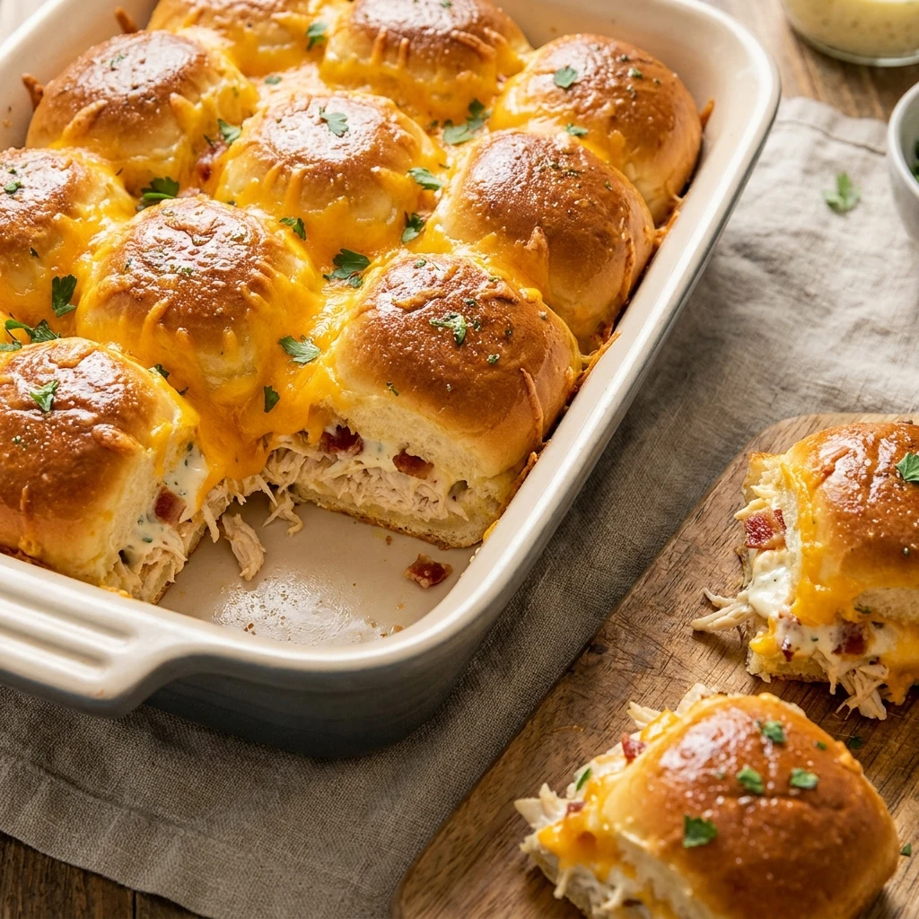 Chicken Bacon Ranch Stuffed Bread Everyone Will Crave - Recipe Image