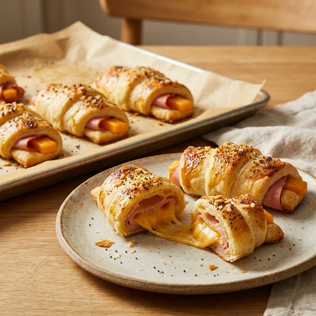 Crispy Ham and Cheese Sticks Everyone Will Crave - Recipe Image
