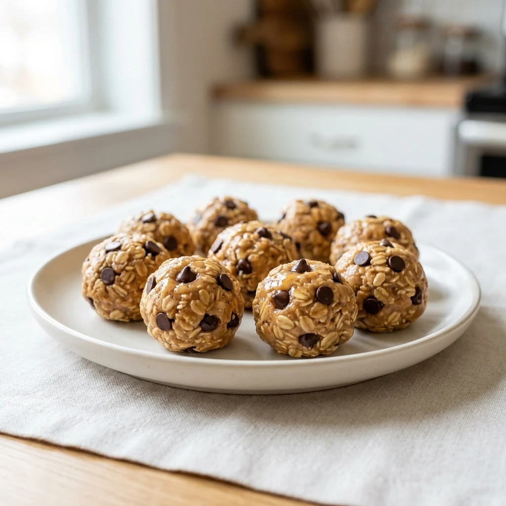 No-Bake Peanut Butter Energy Bites You’ll Make Every Week - Recipe Image