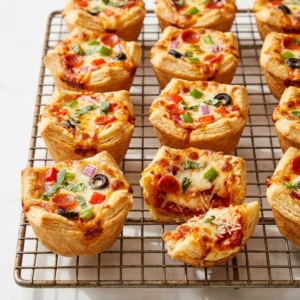Pizza Cupcakes That Are Crispy, Cheesy & So Easy to Make - Recipe Image
