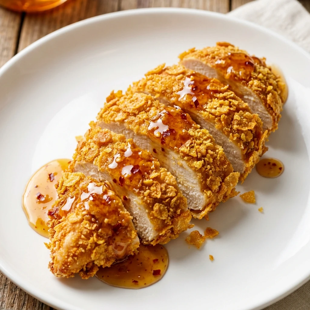 Crispy Baked Hot Honey Chicken That’s Better Than Takeout - Recipe Image