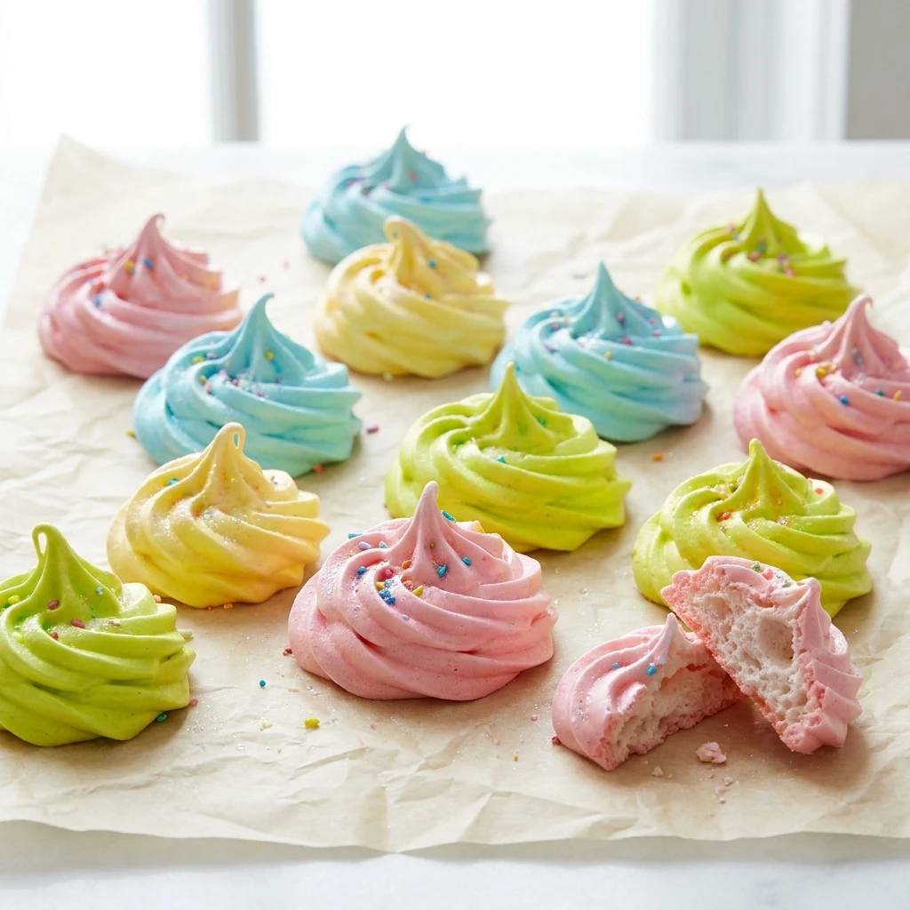 Melt In Your Mouth Jello Meringue Cookies Everyone Will Ask For - Recipe Image
